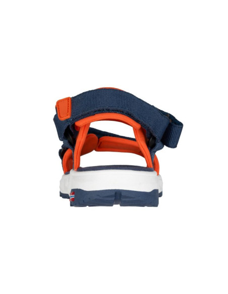 Sandały sportowe dziecięce dla chłopca/dziewczynki trollkids kids lysefjord sandal mystic blue/orange (666-142)
