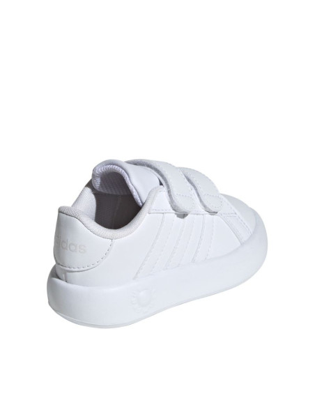 Buty dla dzieci adidas grand court 2.0 białe id5273