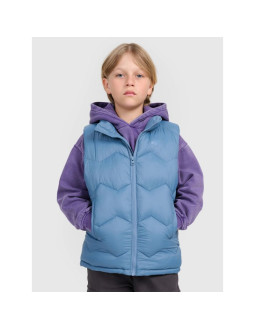 Bezrękawnik puchowy z wypełnieniem syntetycznym chłopięcy 4f 4fjraw25tvjam325-32s