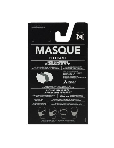 Maseczka buff® filter mask keren flash pink 126640 552 10 00