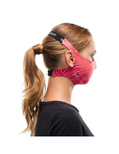 Maseczka buff® filter mask keren flash pink 126640 552 10 00