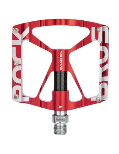 Rockbros pedały rowerowe 37213071002 czerwone