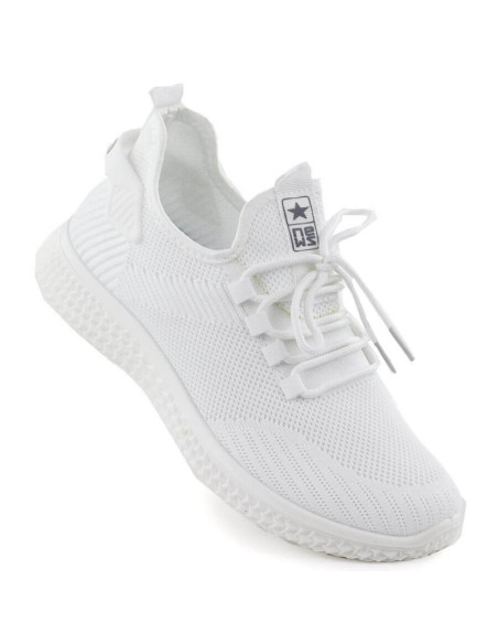 Buty sportowe siatkowe lekkie białe news 3634