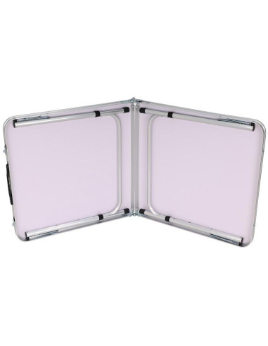 Stolik turystyczny składany kempingowy 120x60x70/62/55cm szary