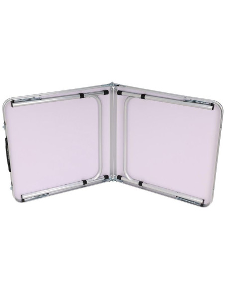 Stolik turystyczny składany kempingowy 120x60x70/62/55cm szary