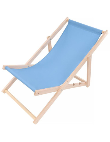 Leżak drewniany classic chabrowy