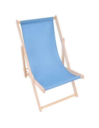 Leżak drewniany classic chabrowy