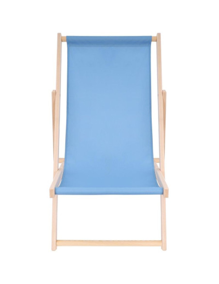 Leżak drewniany classic chabrowy