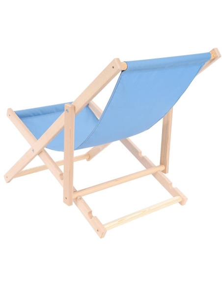 Leżak drewniany classic chabrowy