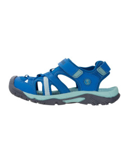 Sandały sportowe dziecięce dla chłopca/dziewczynki trollkids kids stavanger sandal xt cobalt blue/dusky turquoise/dark navy (659