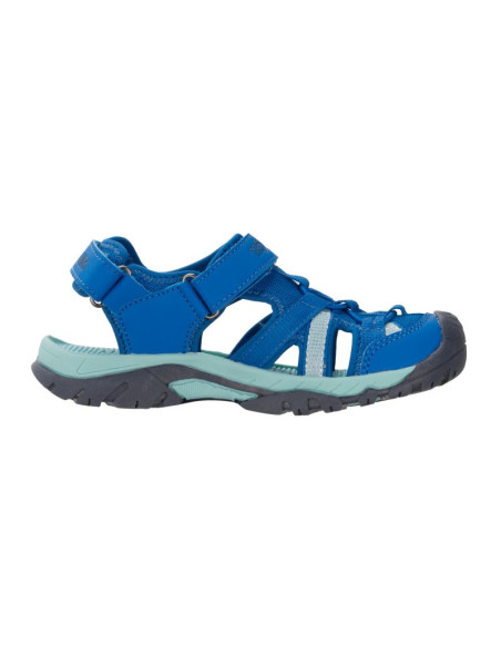 Sandały sportowe dziecięce dla chłopca/dziewczynki trollkids kids stavanger sandal xt cobalt blue/dusky turquoise/dark navy (659