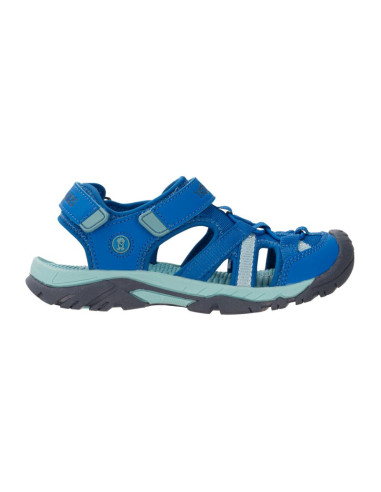 Sandały sportowe dziecięce dla chłopca/dziewczynki trollkids kids stavanger sandal xt cobalt blue/dusky turquoise/dark navy (659