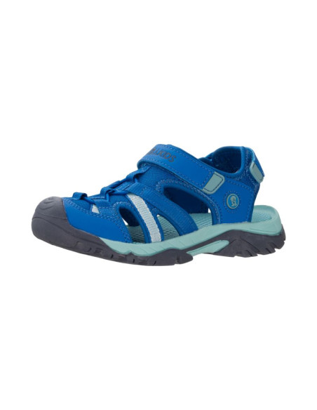 Sandały sportowe dziecięce dla chłopca/dziewczynki trollkids kids stavanger sandal xt cobalt blue/dusky turquoise/dark navy (659