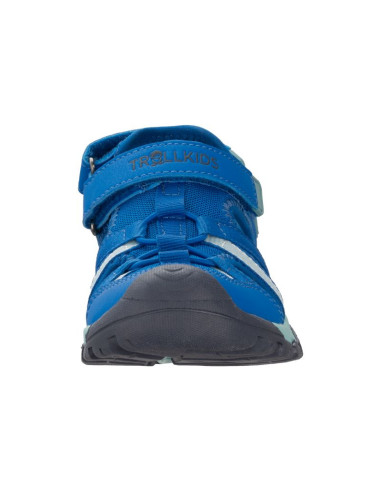 Sandały sportowe dziecięce dla chłopca/dziewczynki trollkids kids stavanger sandal xt cobalt blue/dusky turquoise/dark navy (659