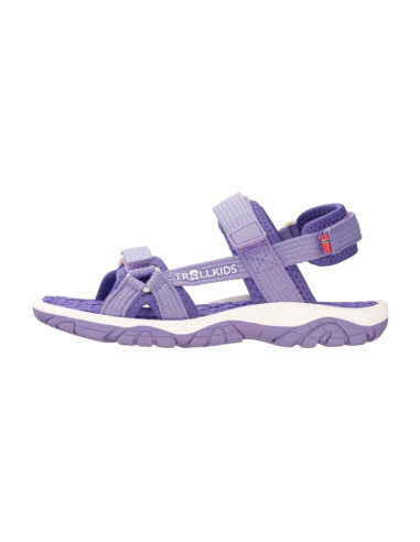 Sandały sportowe dziecięce dla chłopca/dziewczynki trollkids kids oslofjord sandal lilac (268-118)