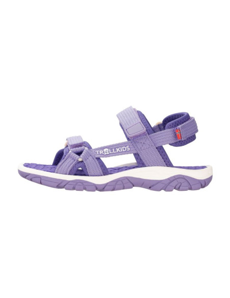 Sandały sportowe dziecięce dla chłopca/dziewczynki trollkids kids oslofjord sandal lilac (268-118)