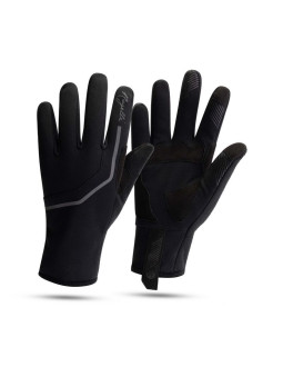 Rogelli rękawiczki zimowe damskie apex czarne xl