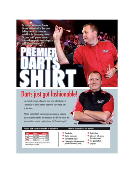 Koszula harrows premier czarna