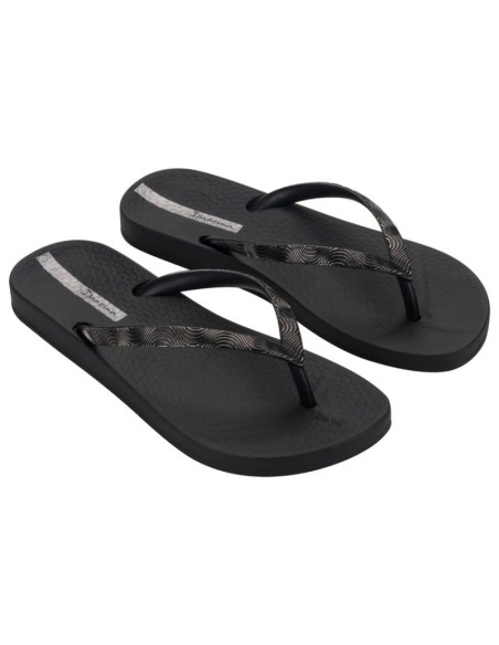 Ipanema mesh ix klapki japonki damskie wygodne czarne