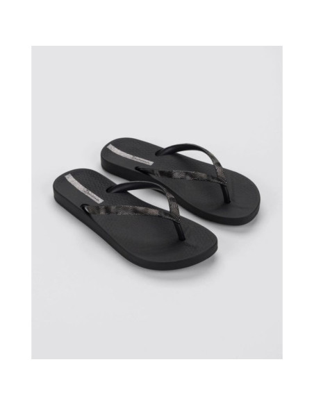 Ipanema mesh ix klapki japonki damskie wygodne czarne