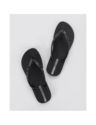 Ipanema mesh ix klapki japonki damskie wygodne czarne