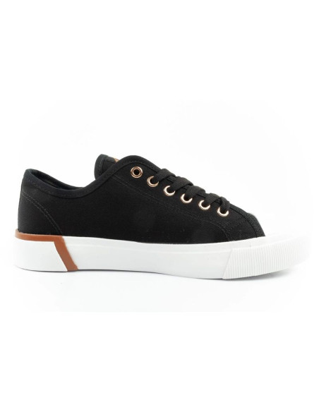Lee cooper buty sportowe damskie trampki z tkaniny stylowe czarne