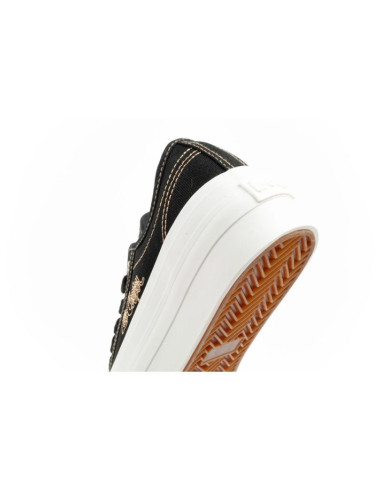 Lee cooper buty sportowe damskie trampki platforma czarne ze złotym