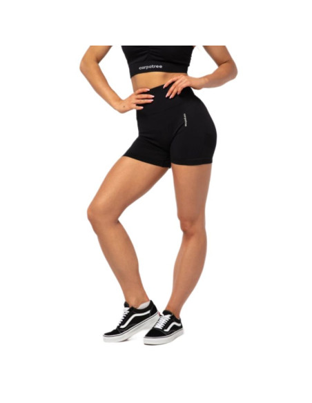 Spodenki sportowe damskie carpatree allure czarne - cp-ass-b