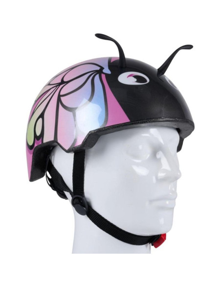 Kask rowerowy dziecięcy regulowany dunlop r. (48-52cm) motyl