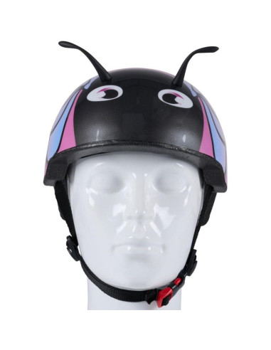 Kask rowerowy dziecięcy regulowany dunlop r. (48-52cm) motyl
