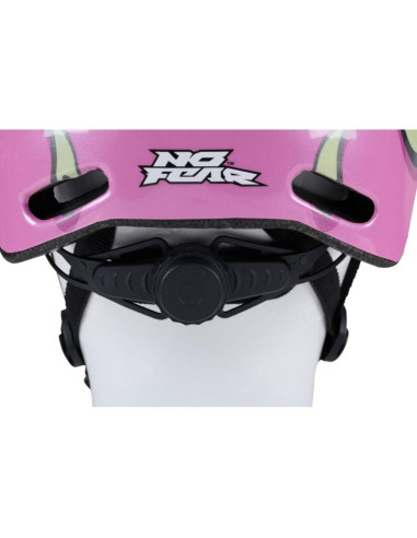 Kask rowerowy dziecięcy regulowany dunlop r. (48-52cm) motyl