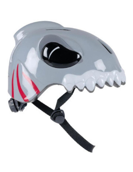 Kask rowerowy dziecięcy regulowany dunlop r. (48-52cm ) rekin