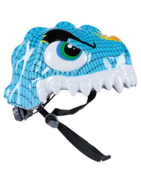 Kask rowerowy dziecięcy regulowany dunlop r. (48-52cm) krokodyl