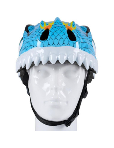 Kask rowerowy dziecięcy regulowany dunlop r. (48-52cm) krokodyl