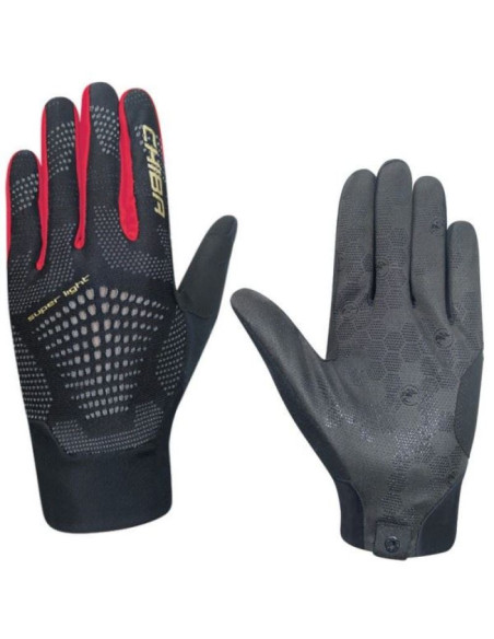 Chiba rękawiczki superlight czarno czerwone xxl