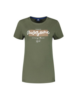 Rogelli t-shirt damski graphic zielony xs