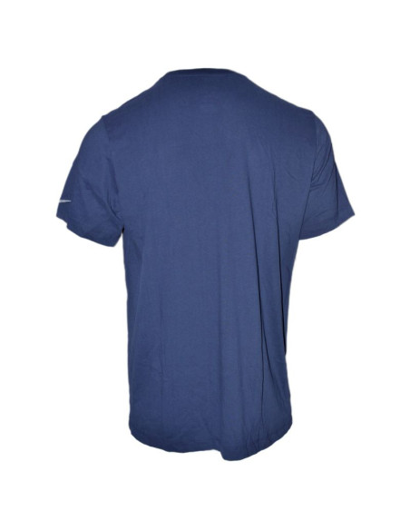 Koszulka nike dallas mavericks essential dry t-shirt chrome logo college navy - cz7252-419