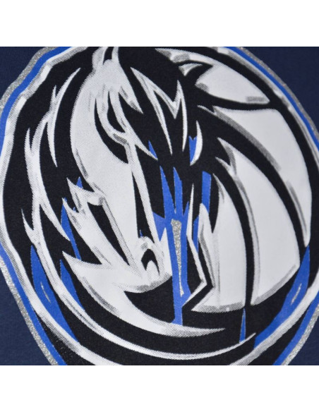 Koszulka nike dallas mavericks essential dry t-shirt chrome logo college navy - cz7252-419