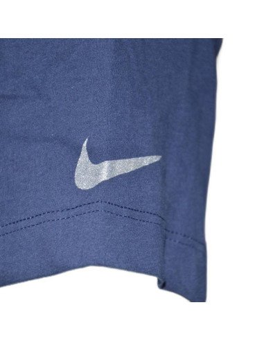 Koszulka nike dallas mavericks essential dry t-shirt chrome logo college navy - cz7252-419