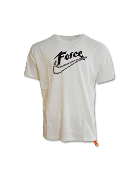 Koszulka nike force swoosh m90 t-shirt white - dn2974-100