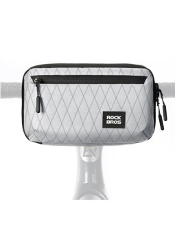 Rockbros torba na kierownicę rowerową 2,1l biała