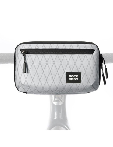 Rockbros torba na kierownicę rowerową 2,1l biała