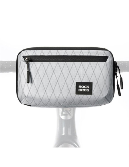 Rockbros torba na kierownicę rowerową 2,1l biała
