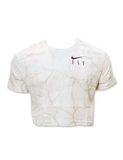 Damski top koszulka nike basketball cropped top shirt wmns - dd0837-100