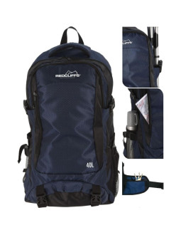 Plecak turystyczny trekingowy 40l niebieski redcliffs