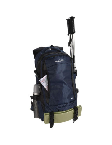 Plecak turystyczny trekingowy 40l niebieski redcliffs