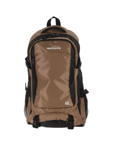 Plecak turystyczny trekingowy 40l brązowy redcliffs