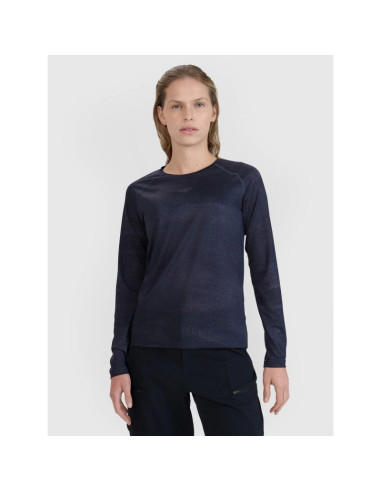Longsleeve rowerowy szybkoschnący damski 4f 4fwss25tflof344-20a