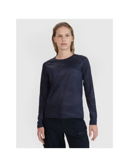 Longsleeve rowerowy szybkoschnący damski 4f 4fwss25tflof344-20a