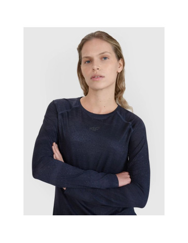 Longsleeve rowerowy szybkoschnący damski 4f 4fwss25tflof344-20a